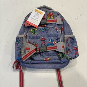 Size small “Avengers” Pottery Barn Kids Backpack, NWT.